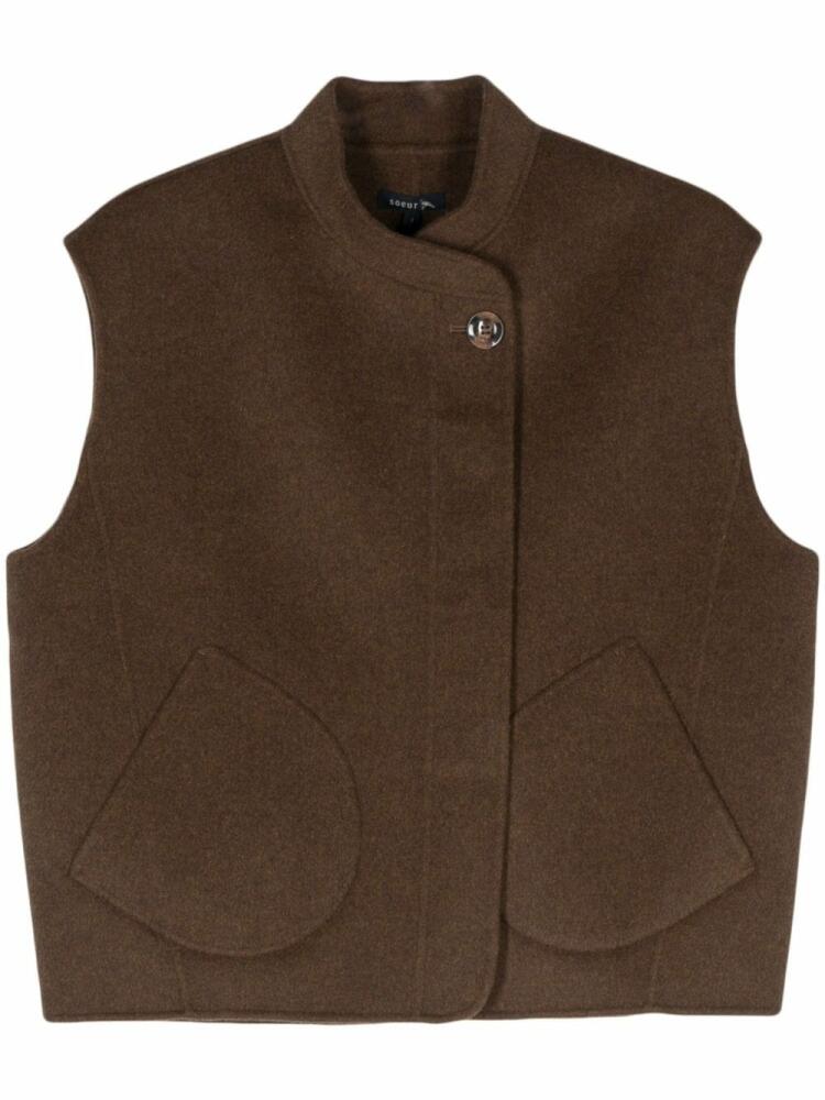 Soeur Adeline gilet - Brown Cover