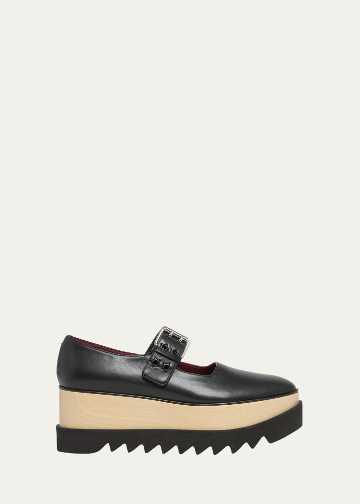 Stella McCartney Elyse Vegan Mary Jane Platform Loafers Cover