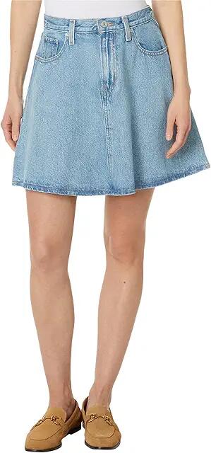 Levi's(r) Premium Mini Flounce Skirt (Look At Blue) Women's Skirt Cover