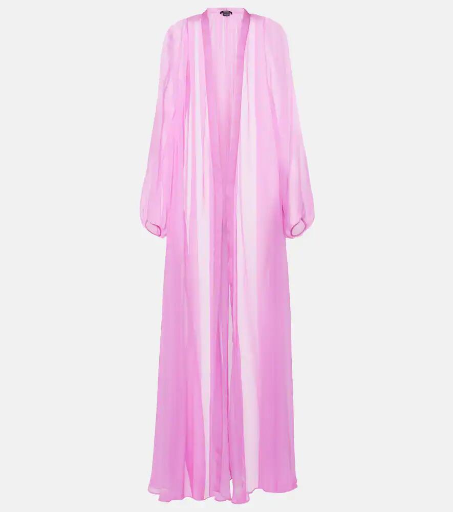 Max Mara Medicea silk chiffon robe Cover