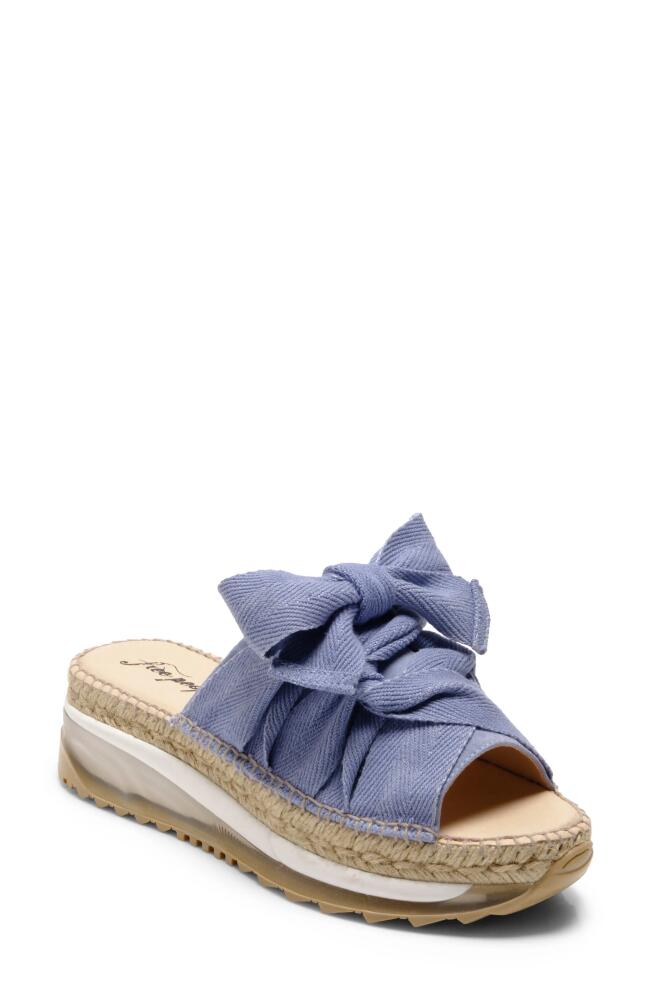 Free People Chapmin Sport Platform Sandal in Denim Cover