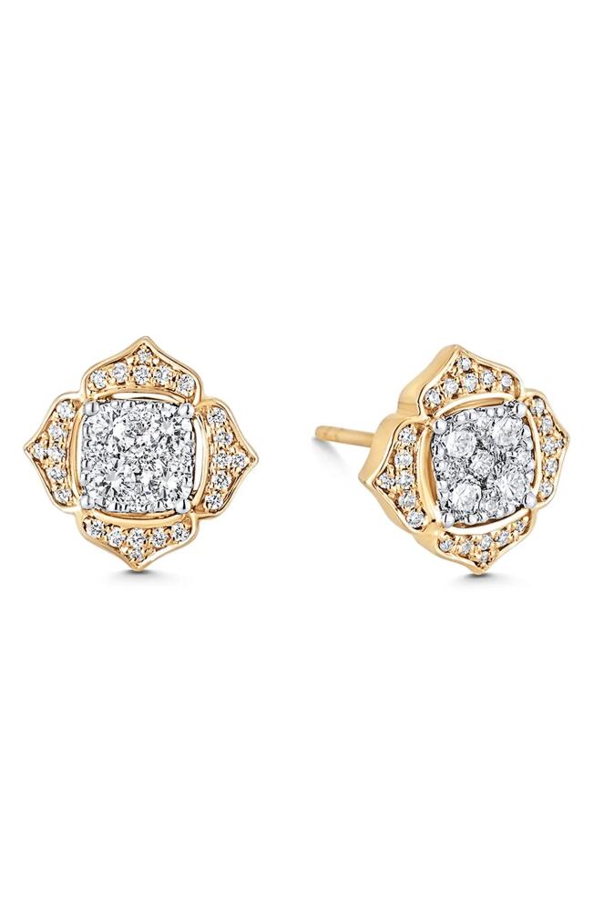 Sara Weinstock Leela Large Stud Earrings in 18K Yg Cover