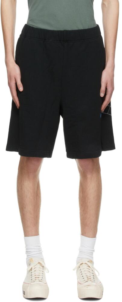 UNDERCOVER Black Cotton Shorts Cover