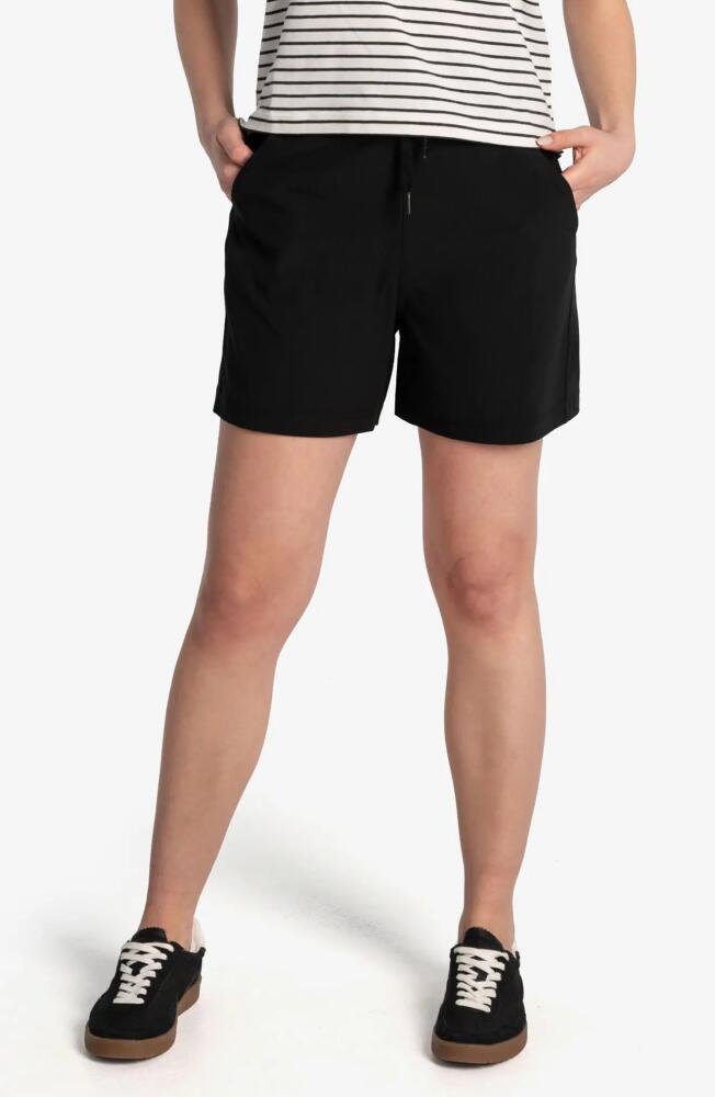 Lole Momentum Drawstring Shorts in Black Beauty Cover