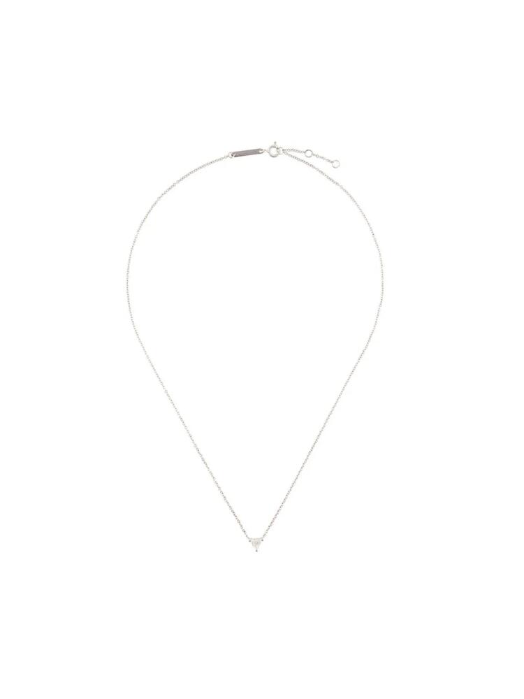 Delfina Delettrez Dots Solitaire diamond necklace - Metallic Cover