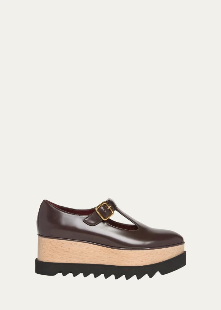 Stella McCartney Elyse Vegan Mary Jane Platform Loafers Cover