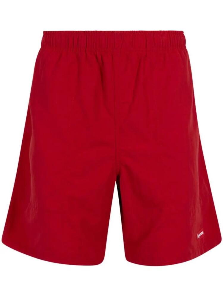 Supreme Water Box Logo shorts - Red Cover