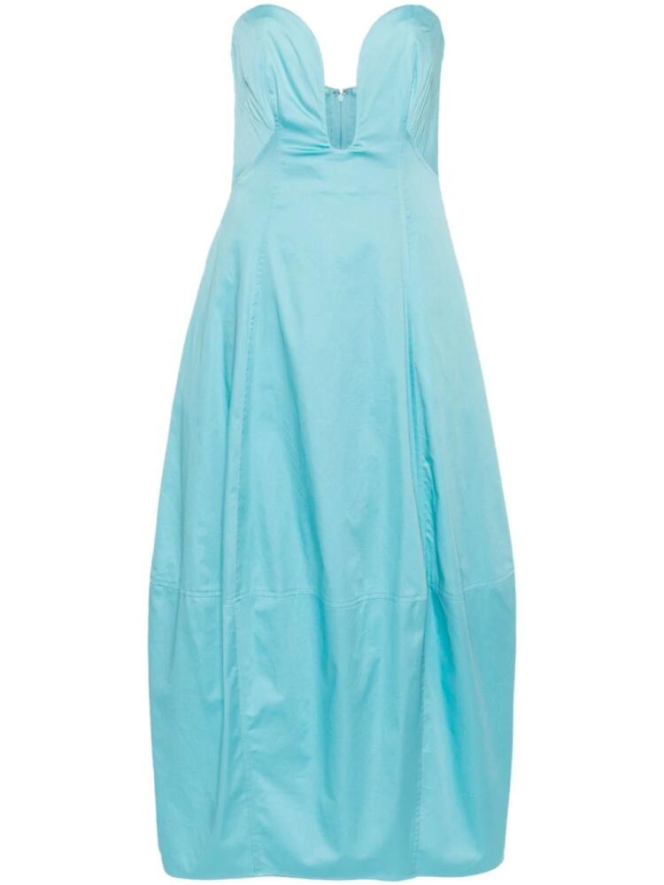 Cult Gaia Chiara flared maxi dress - Blue Cover