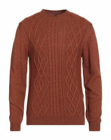 Diktat Man Sweater Brown Merino Wool, Acrylic Cover