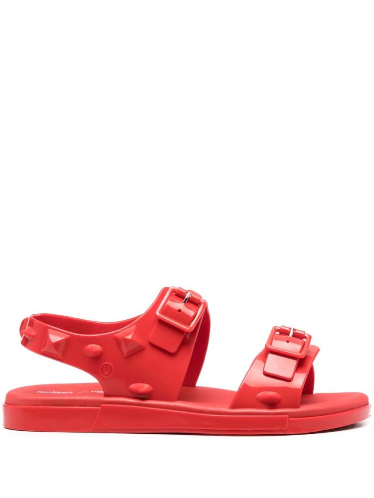 Melissa x Undercover buckle-fastening sandals - Red Cover