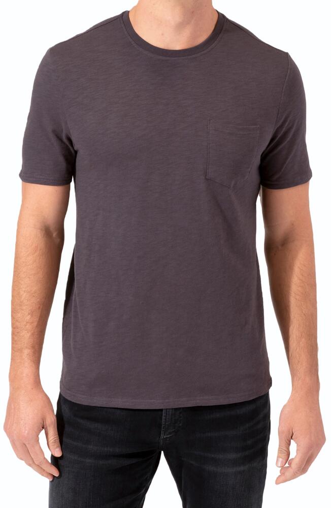 Threads 4 Thought Crewneck Pocket T-Shirt in Carbon Cover