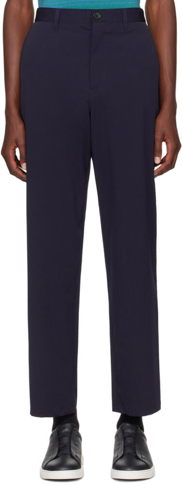 PS by Paul Smith Navy Loose-Fit Trousers Cover