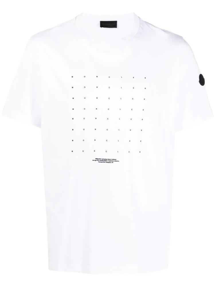 Moncler graphic-print T-shirt - White Cover