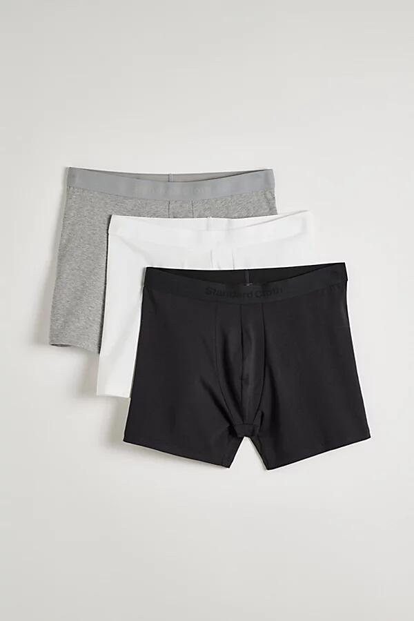 Standard Cloth Cotton Boxer Brief 3-Pack in Assorted Cover