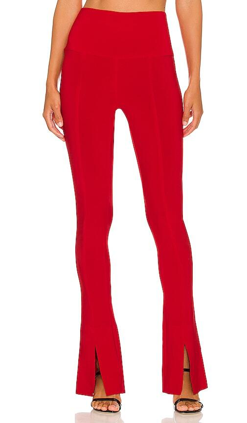 Norma Kamali Spat Legging in Red Cover