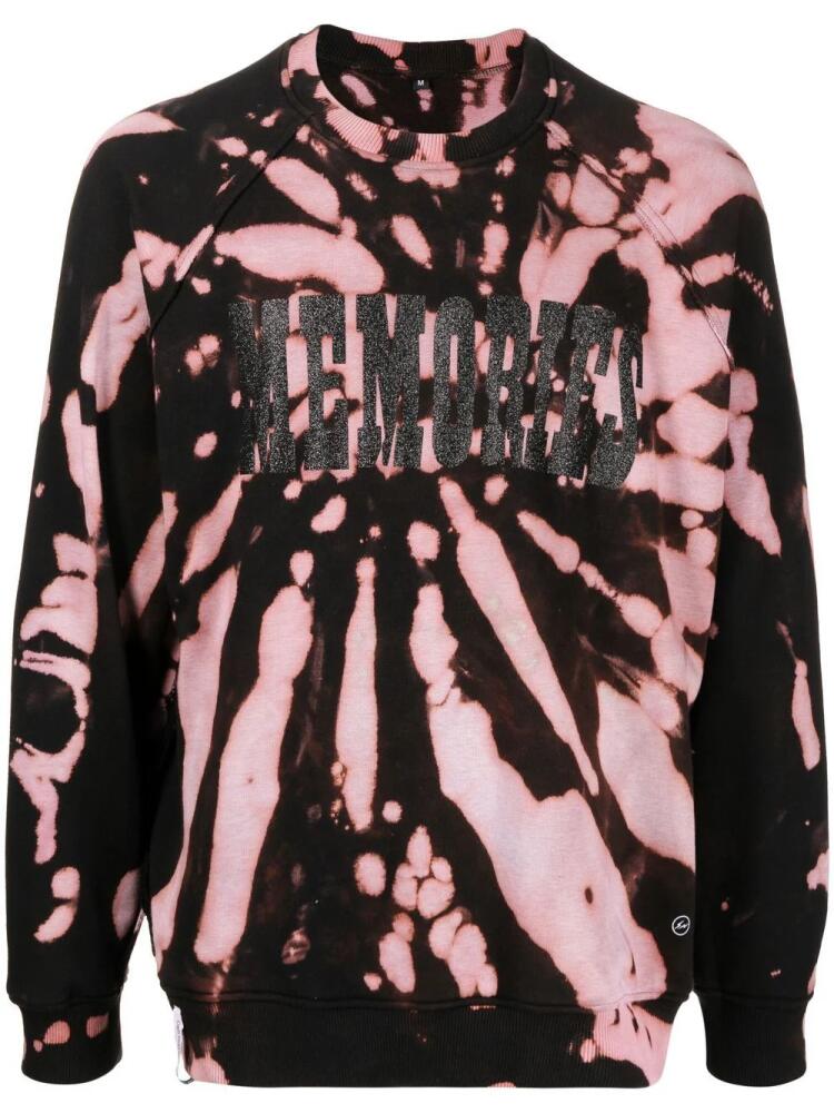 Stain Shade x Hiroshi Fujiwara bleached-effect sweatshirt - Black Cover