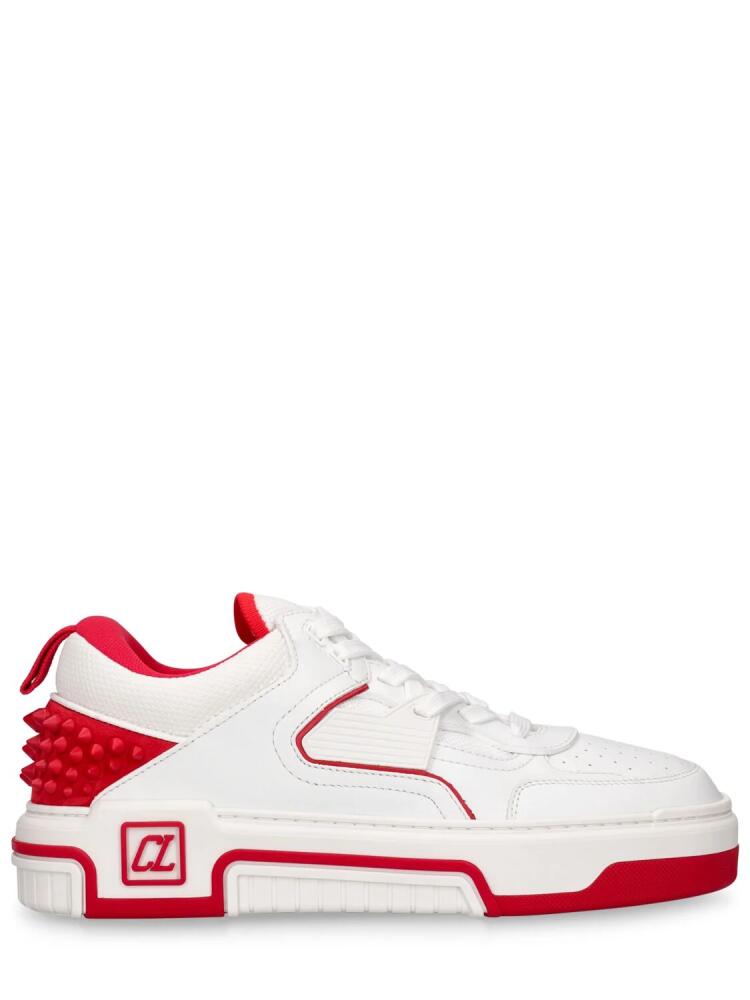 CHRISTIAN LOUBOUTIN Astroloubi Leather Low Top Sneakers Cover