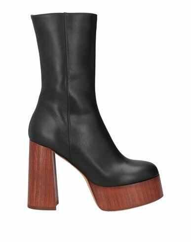 Gia / Rhw Woman Ankle boots Black Leather Cover