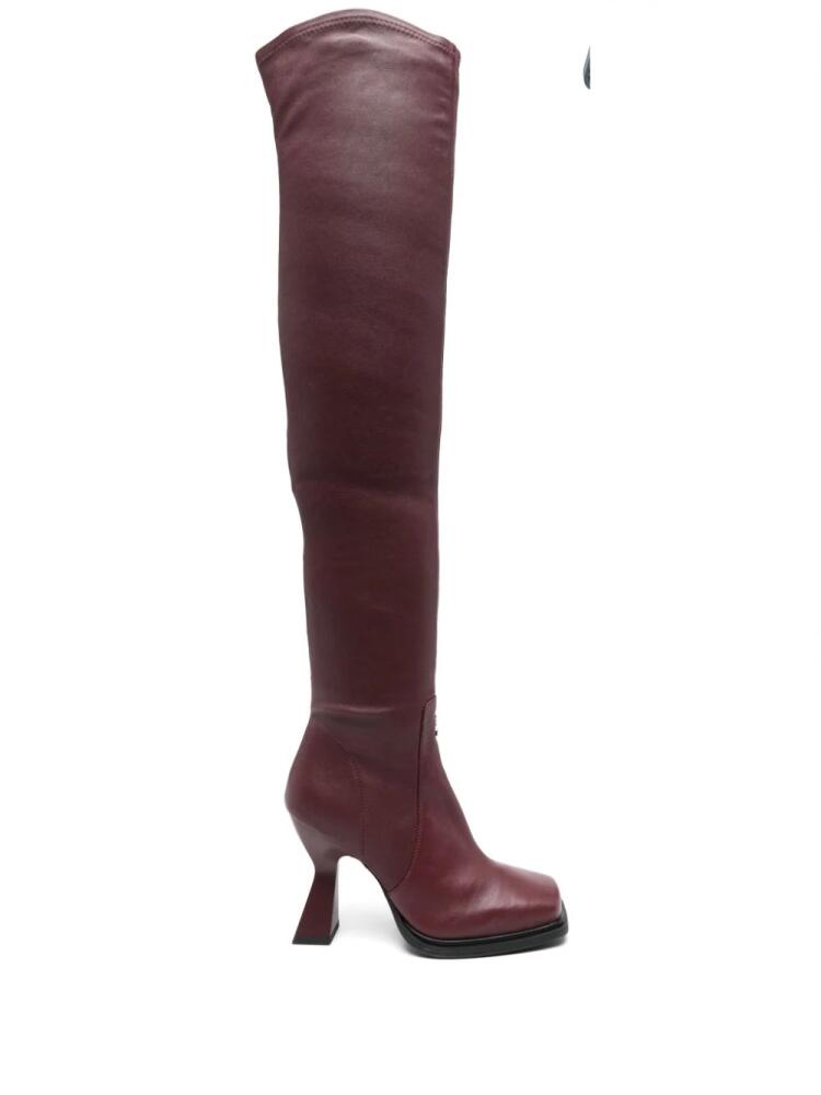 Patrizia Pepe 100mm Astral boots - Red Cover