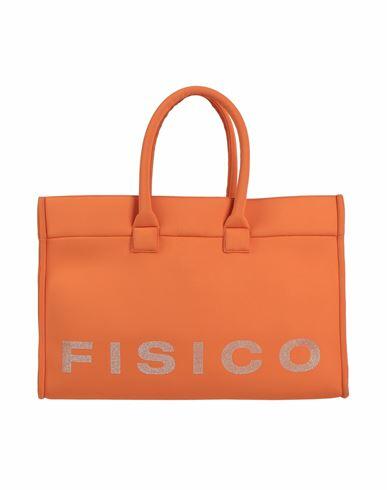 Fisico Woman Handbag Orange Polyester, Polyamide Cover