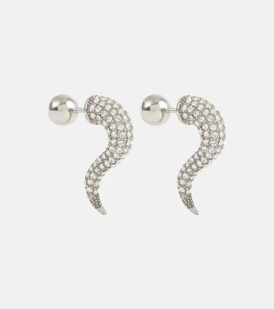 Balenciaga Force Horn silver earrings Cover