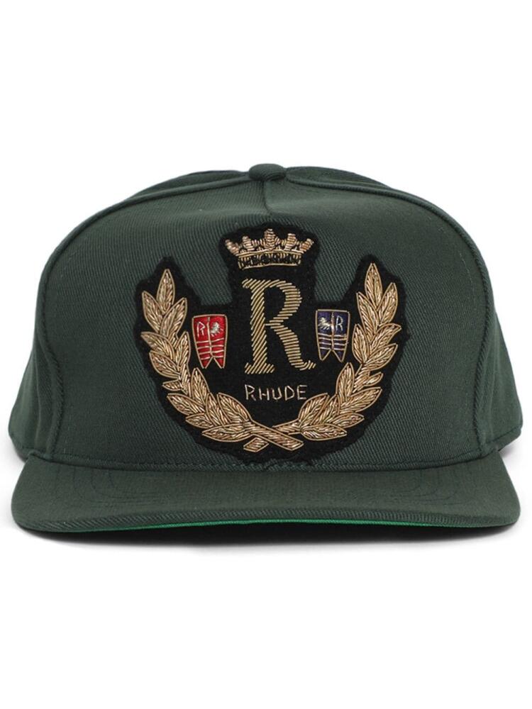 RHUDE Diana cap - Green Cover