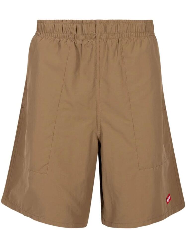 Supreme Water Box Logo shorts - Brown Cover