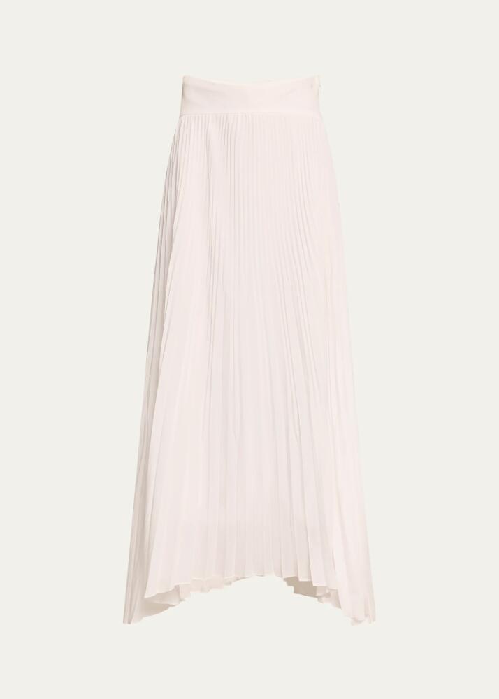 Ramy Brook Winifred Pleated Asymmetric Skirt Cover