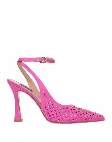 Pinko Woman Pumps Fuchsia Textile fibers Cover