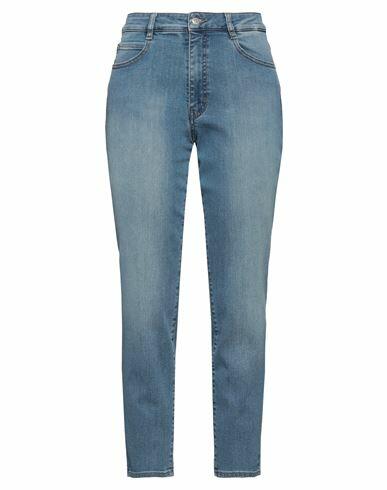 Boss Woman Jeans Blue Cotton, Polyester, Elastane Cover