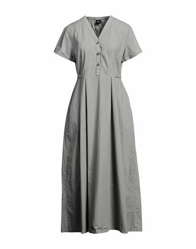 Aspesi Woman Maxi dress Grey Cotton Cover