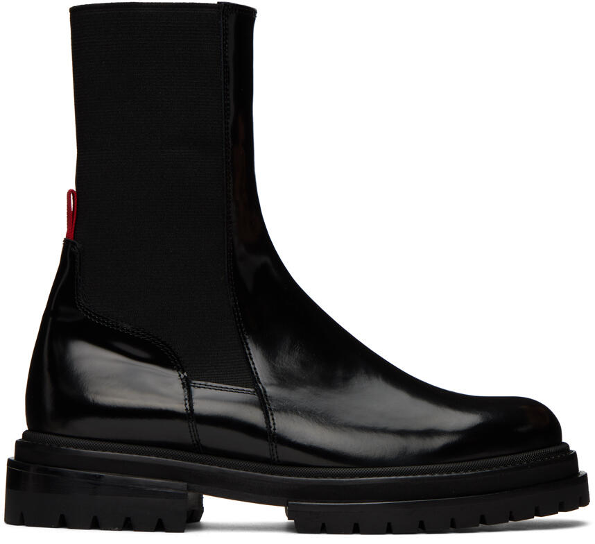 424 Black Low Chelsea Boots Cover