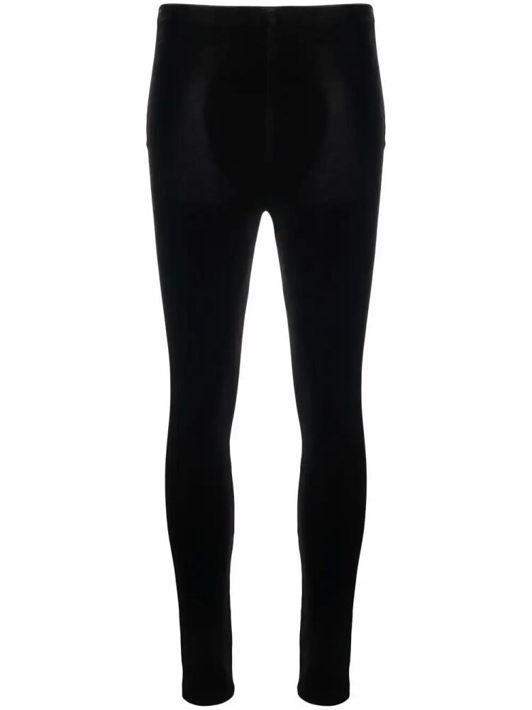 Alchemy x Lia Aram velvet skinny trousers - Black Cover