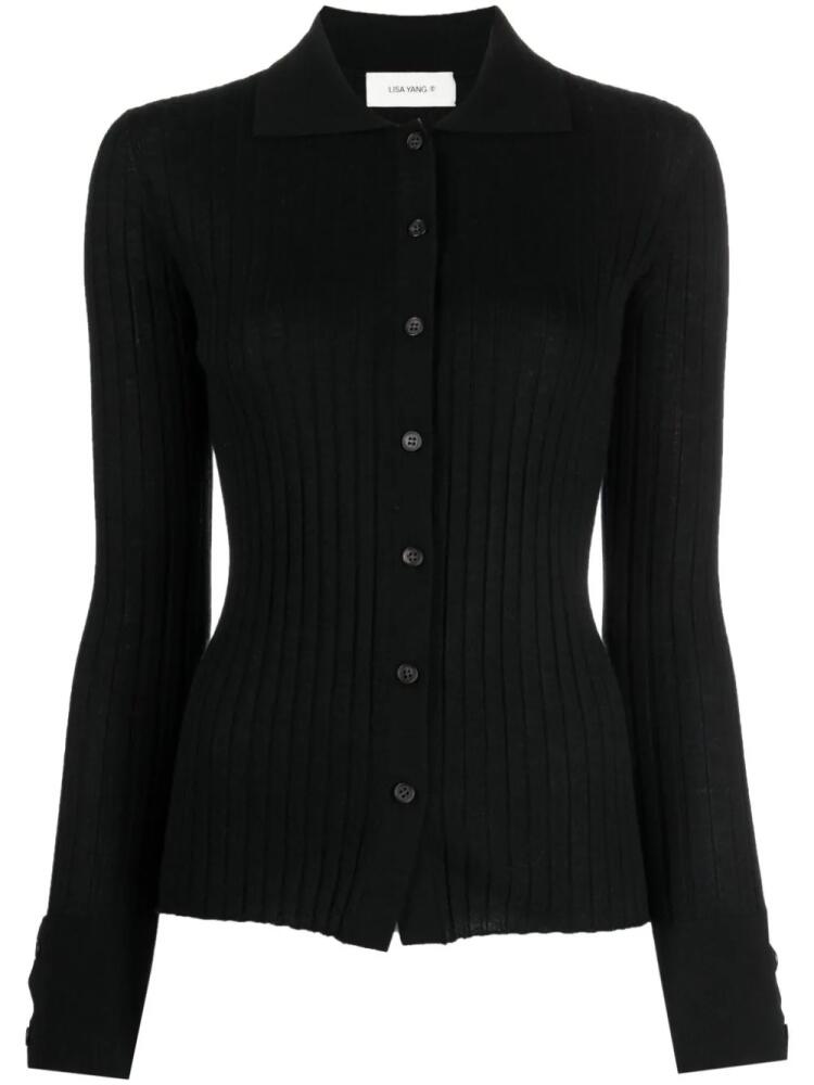 Lisa Yang Aria cashmere cardigan - Black Cover