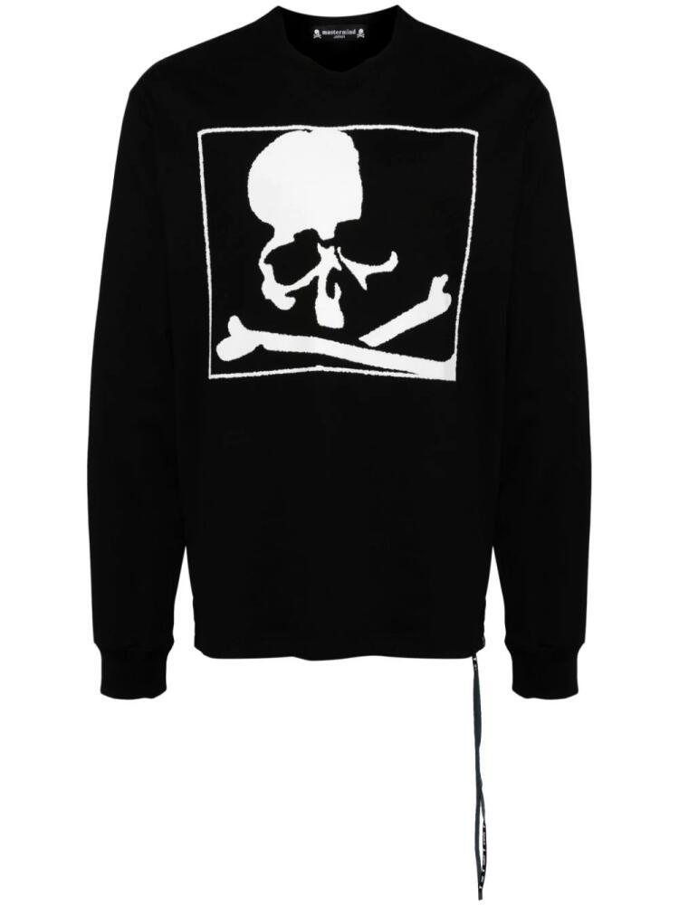 Mastermind Japan blurred skull T-shirt - Black Cover