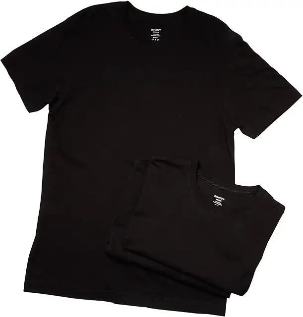 2(X)IST 3-Pack ESSENTIAL Crew Neck T-Shirt (Black) Men's Underwear Cover