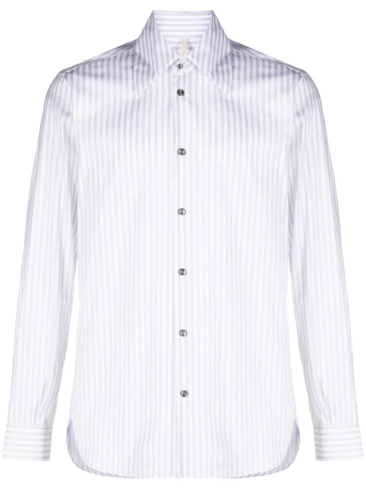 Sunflower Please striped cotton shirt - White Cover