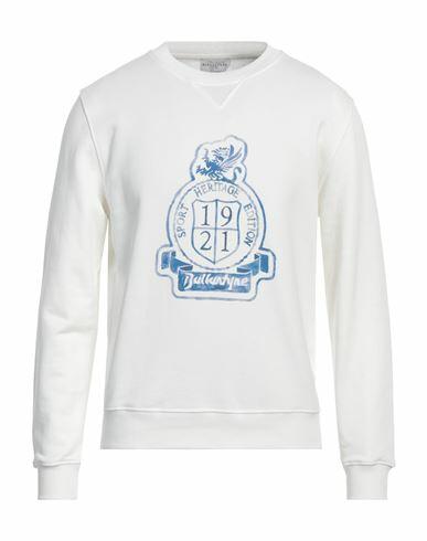 Ballantyne Man Sweatshirt White Cotton Cover