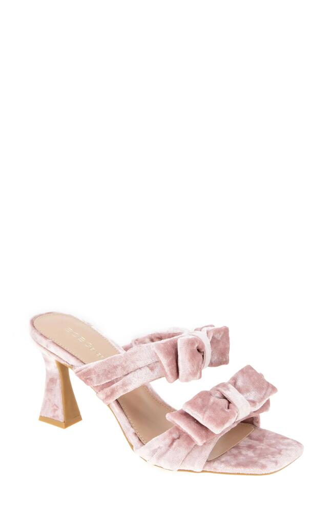 bcbg Ramira Slide Sandal in Ash Rose Velvet Cover