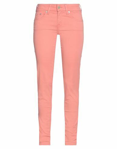 Jacob Cohёn Woman Pants Salmon pink Lyocell, Cotton, Elastane Cover