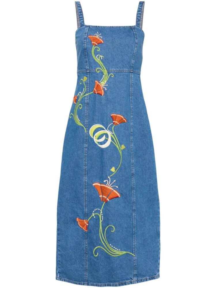 Kitri Ursula midi dress - Blue Cover