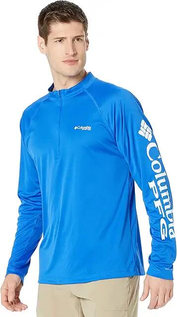 Columbia Terminal Tackle PFG Statetriot Long Sleeve (Collegiate Navy/White USA) Men's Clothing Cover