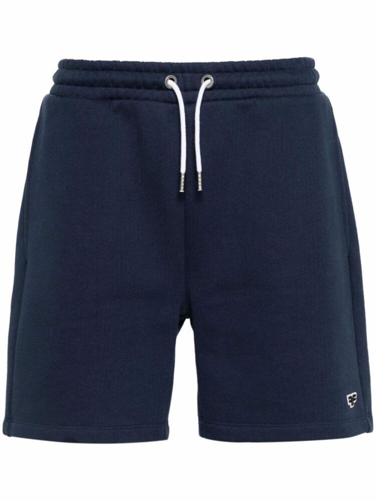 FURSAC appliqué-logo track shorts - Blue Cover