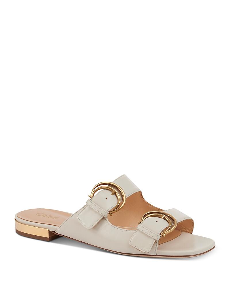 Chloe Women's Alize Buckled Slide Sandals Cover