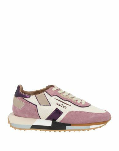 Ghōud Venice Woman Sneakers Mauve Leather, Textile fibers Cover