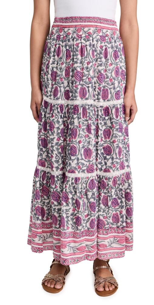 Bell Marni Maxi Skirt Pink Purple Tulip Cover