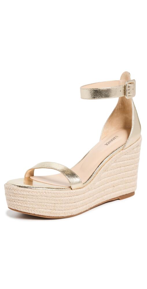 L'AGENCE Avice Wedges Gold Cover