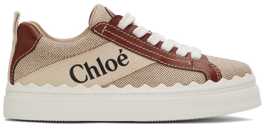 Chloé Beige Lauren Sneakers Cover