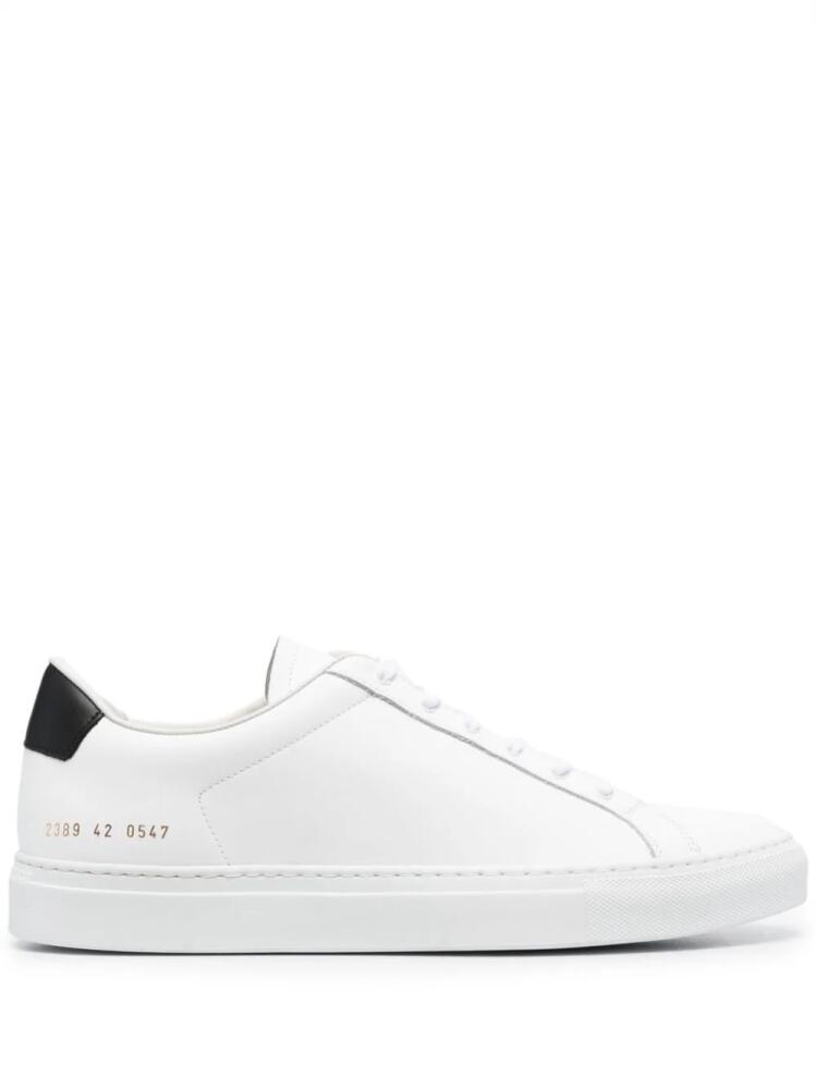 Common Projects Retro leather sneakers - White Cover