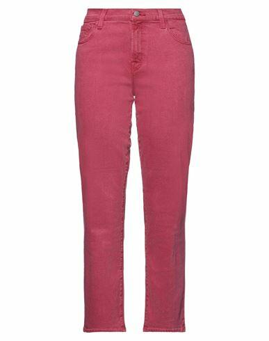 J Brand Woman Jeans Brick red Cotton, Lyocell, Polyurethane Cover